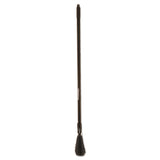 Rubbermaid® Commercial Angled Lobby Broom, Poly Bristles, 35" Handle, Black (RCP637400BLA) Each