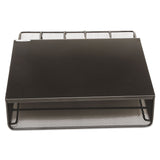Safco® One Drawer Hospitality Organizer, 5 Compartments, 12.5 x 11.25 x 3.25, Black (SAF3274BL) Each