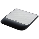 3M™ Mouse Pad with Precise Mousing Surface and Gel Wrist Rest, 8.5 x 9, Gray/Black (MMMMW85B) Each
