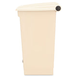 Rubbermaid® Commercial Step-On Receptacle, 18 gal, Polyethylene, Beige (RCP614500BG) Each