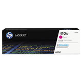 HP HP 410A, (CF413A) Magenta Original LaserJet Toner Cartridge (HEWCF413A) Each
