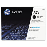 HP HP 87X, (CF287X) High-Yield Black Original LaserJet Toner Cartridge (HEWCF287X) Each