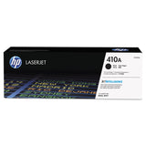 HP HP 410A, (CF410A) Black Original LaserJet Toner Cartridge (HEWCF410A) Each