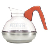 BUNN® 64 oz. Easy Pour Decanter, Orange Handle (BUN6101) Each