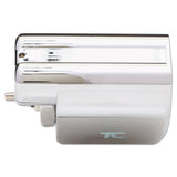 Rubbermaid® Commercial Auto Flush Side-Mount Toilet Flushing System, Polished Chrome (RCP401187A) Each