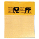 Rubbermaid® Commercial Over-The-Spill Pad Tablet, 12 oz, 16.5 x 14, 22/Pack (RCP4254) Each