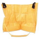 Rubbermaid® Commercial Brute Caddy Bag, 12 Compartments, Yellow (RCP264200YW) Each
