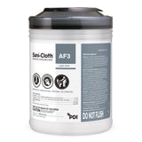Sani-Cloth® AF3 Surface Disinfectant Cleaner Premoistened Germicidal Manual Pull Wipe 160 Count Canister Mild Scent NonSterile (804411_CN) 1/CN