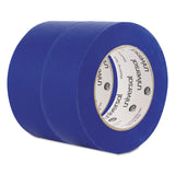 Universal® Premium Blue Masking Tape with UV Resistance, 3" Core, 48 mm x 54.8 m, Blue, 2/Pack (UNVPT14049) Pack of 2