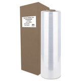 Universal® Machine Stretch Film, 20" x 5,000 ft, 20.3 mic, (80-Gauge), Clear (UNVM205080) 1 Roll