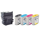 HP HP 729, (F9J81A) Black/Cyan/Magenta/Yellow Printhead (HEWF9J81A) Each