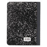 Mead® Composition Book, Wide/Legal Rule, Black Cover, (100) 9.75 x 7.5 Sheets (MEA09910) Each