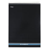 Cambridge® Stiff-Back Wire Bound Notepad, Medium/College Rule, Navy Cover, 70 White 8.5 x 11.5 Sheets (MEA59882) Each