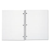 Mead® Spiral Notebook, 3-Hole Punched, 1-Subject, Medium/College Rule, Randomly Assorted Cover Color, (100) 11 x 8 Sheets (MEA06622) Each
