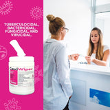 CaviWipes™ Surface Disinfectant Premoistened Alcohol Based Manual Pull Wipe 160 Count Canister Alcohol Scent NonSterile (455706_CS) 12/CS
