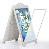 MT Displays Street SignPro, Poster Size 24"x36", White with lens (UPSP110024X2000) Each