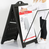 MT Displays Street SignPro poster W/out lens, black 24"X36" (UPSP220024x2000) Each