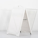 MT Displays Street SignPro, Poster Size 24"x36", White with lens (UPSP110024X2000) Each