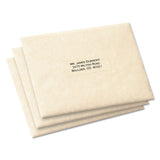 Avery® Matte Clear Easy Peel Mailing Labels w/ Sure Feed Technology, Laser Printers, 1 x 2.63, Clear, 30/Sheet, 50 Sheets/Box (AVE5660) Box of 1500