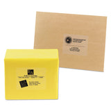 Avery® Matte Clear Easy Peel Mailing Labels w/ Sure Feed Technology, Laser Printers, 3.33 x 4, Clear, 6/Sheet, 50 Sheets/Box (AVE5664) Pack of 300