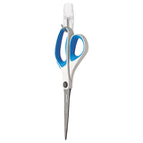 Command™ Clear Hooks and Strips, Medium, Plastic, 2 lb Capacity, 6 Hooks and 8 Strips/Pack (MMM17065CLRVPES) Pack of 6