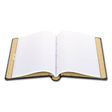 Wilson Jones® Looseleaf Corporation Minute Book, 1-Subject, Unruled, Black/Gold Cover, (250) 14 x 8.5 Sheets (WLJ039531) Each