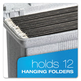 Pendaflex® Portable File Boxes, Letter Files, 14.88" x 6.5" x 11.88", Granite (PFX41737) Each