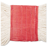 Boardwalk® Super Loop Wet Mop Head, Cotton/Synthetic Fiber, 5" Headband, Large Size, White (BWK503WHEA) Each