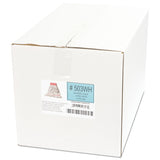 Boardwalk® Super Loop Wet Mop Head, Cotton/Synthetic Fiber, 5" Headband, Large Size, White, 12/Carton (BWK503WHCT) Case of 12