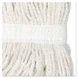 Boardwalk® Cut-End Wet Mop Head, Rayon, No. 24, White, 12/Carton (BWK2024RCT) Case of 12