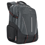Solo Active Laptop Backpack, Fits Devices Up to 17.3", Polyester, 12.5 x 6.5 x 19, Black (USLACV7004) Each