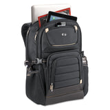 Solo Pro Backpack, Fits Devices Up to 17.3", Polyester, 12.25 x 6.75 x 17.5, Black (USLPRO7424) Each