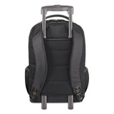 Solo Pro Backpack, Fits Devices Up to 17.3", Polyester, 12.25 x 6.75 x 17.5, Black (USLPRO7424) Each