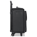 Solo Classic Rolling Catalog Case, Fits Devices Up to 17.3", Polyester, 18 x 7 x 14, Black (USLB1514) Each