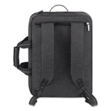Solo Urban Hybrid Briefcase, Fits Devices Up to 15.6", Polyester, 16.75" x 4" x 12", Gray (USLUBN31010) Each