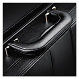 Solo Classic Attache, Vinyl, 12.5 x 4 x 17.5, Black (USLK854) Each