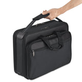 Solo Classic Smart Strap Briefcase, Fits Devices Up to 16", Ballistic Polyester, 17.5 x 5.5 x 12, Black (USLSGB3004) Each