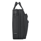 Solo Pro CheckFast Briefcase, Fits Devices Up to 17.3", Polyester, 17 x 5.5 x 13.75, Black (USLCLA3144) Each