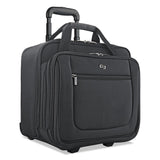 Solo Classic Rolling Case, Fits Devices Up to 17.3", Polyester, 17.5 x 9 x 14, Black (USLPT1364) Each
