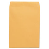 Universal® Catalog Envelope, 24 lb Bond Weight Paper, #10 1/2, Square Flap, Gummed Closure, 9 x 12, Brown Kraft, 250/Box (UNV41105) Pack of 250