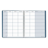 House of Doolittle™ Recycled Teacher's Planner, Weekly, 7 Classes, Blue Cover, 11 x 8.5 Sheets, 45-Week Span (HOD50907) Each