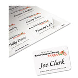 Avery® Flexible Adhesive Name Badge Labels, 3.38 x 2.33, White, 160/Pack (AVE8395) Pack of 160