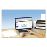 Avery® Note Cards with Matching Envelopes, Inkjet, 80 lb, 4.25 x 5.5, Embossed Matte Ivory, 60 Cards, 2 Cards/Sheet, 30 Sheets/Pack (AVE8317) Each