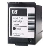HP HP C6602A Black Original Ink Cartridge (HEWC6602A) Each