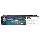 HP HP 981A, (J3M70A) Yellow Original PageWide Cartridge (HEWJ3M70A) Each
