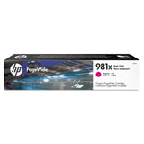 HP HP 981X, (L0R10A) High-Yield Magenta Original PageWide Cartridge (HEWL0R10A) Each