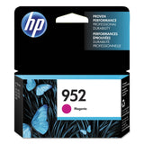 HP HP 952, (L0S52AN) Magenta Original Ink Cartridge (HEWL0S52AN) Each