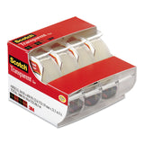 Scotch® Transparent Tape In Handheld Dispenser, 1" Core, 0.75" x 70.83 ft, Transparent, 4/Pack (MMM4184) Pack of 4