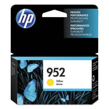 HP HP 952, (L0S55AN) Yellow Original Ink Cartridge (HEWL0S55AN) Each