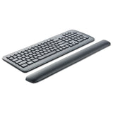 3M™ Gel Wrist Rest for Keyboards, 19 x 2, Black (MMMWR85B) Each